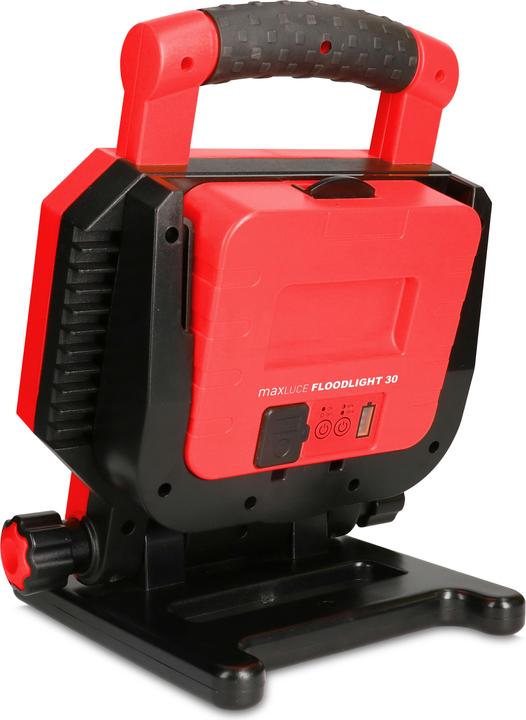 Actual product image Max Hauri LED rechargeable work light "FLOODLIGHT 30 (2500 lm)