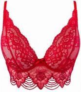 Produktbild Axami Soutien-gorge dentelle rouge V-9691 - - 90C - Rouge (75 C)