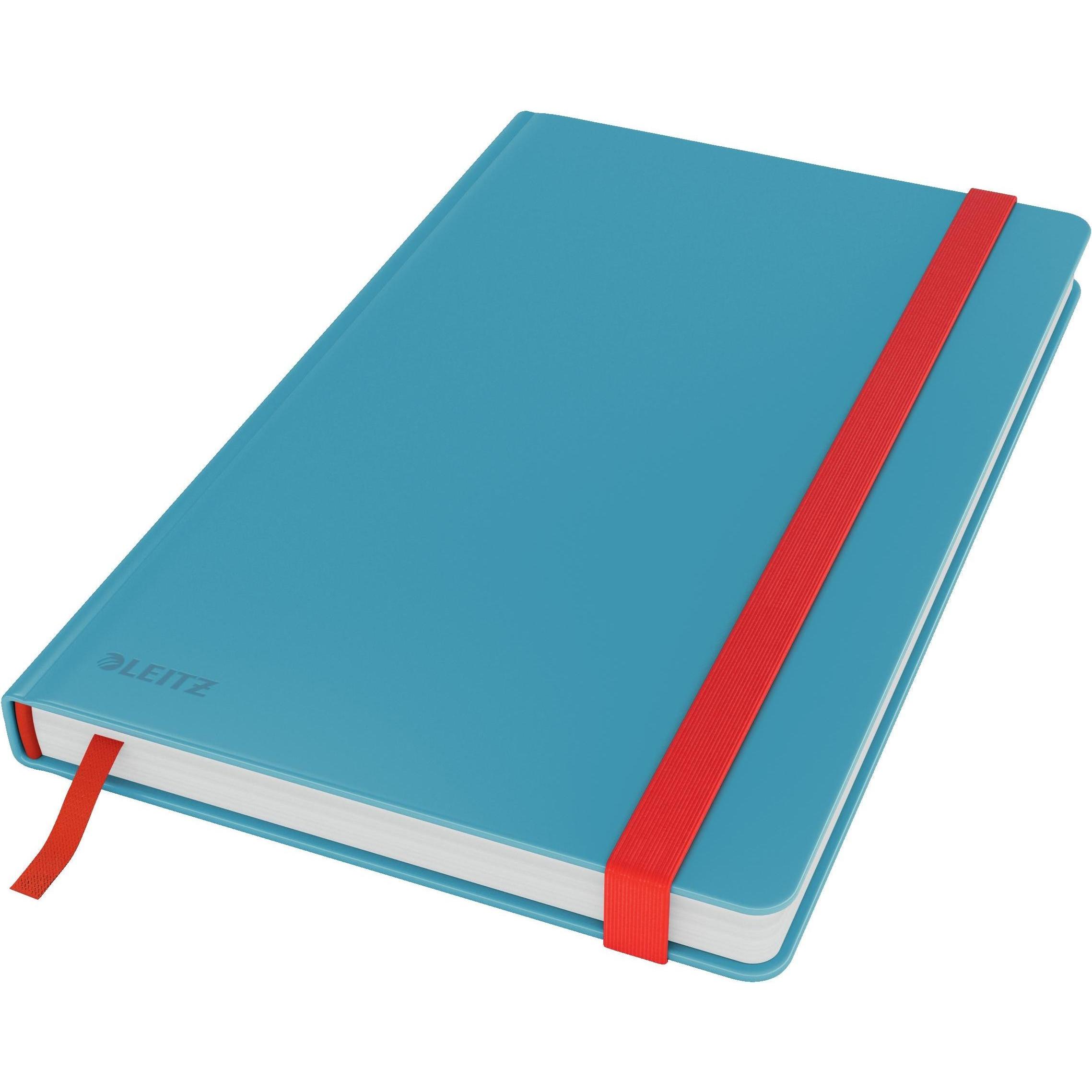 Leitz, Heft + Block, Notizbuch Cosy 14.8 x 21 cm, Liniert, Blau (14.8 x 21 cm, Liniert, Harter Einband)