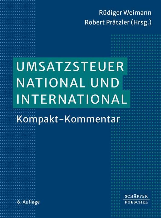 Umsatzsteuer national und international (Deutsch, Robert Prätzler, Rüdiger Weimann, 2024)