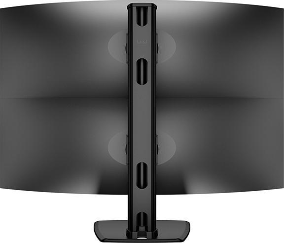 Immagine prodotto Multibrackets Supporto per monitor Dual 32-50", nero, verticale (Tavolo, 50", 24 kg)