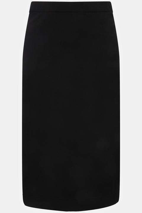 Produktbild Ulla Popken Midirock, Sweatrock, Saumschlitz, Elastikbund (60)