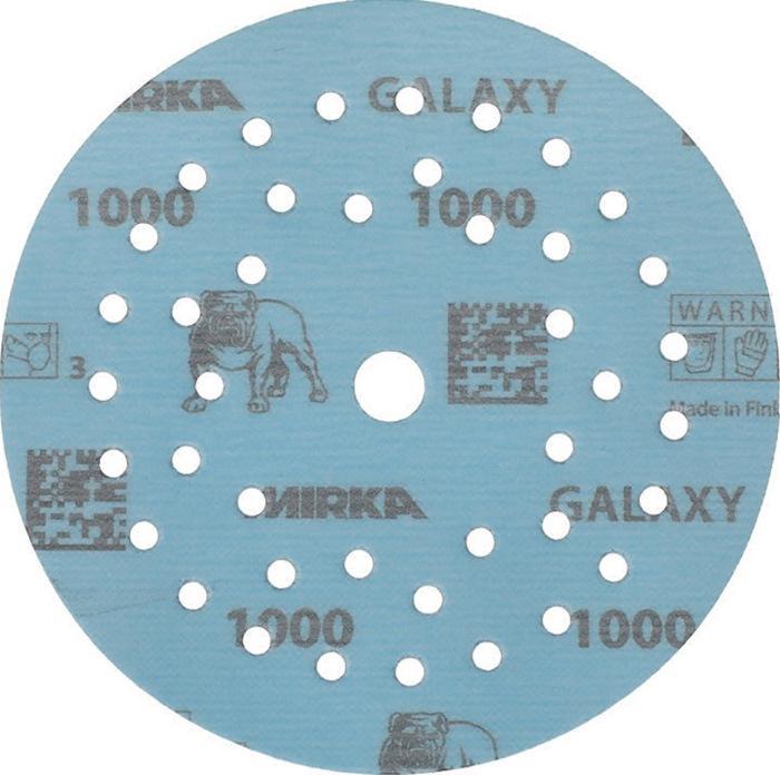 Actual product image Mirka Adhesive grinding disc GALAXY Grip Multifit ( 4000845336 ) 125 mm grit 1000 ceramic/corundum (1000)