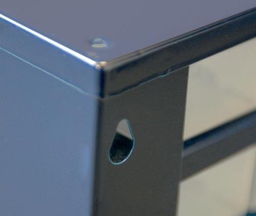 Produktbild Raaco Kleinteilemagazin B.306xT.150xH.552mm Stahlblech dkl.-blau/transp./Schubl.a.PP (30.60 cm, 55.20 cm)