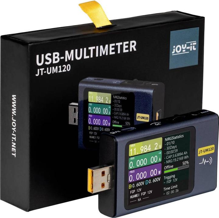 Actual product image Joy-it USB multimeter