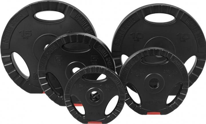 Image du produit Gorilla Sports Jeu d'haltères (4 x 1,25 kg, 4 x 2,5 kg)