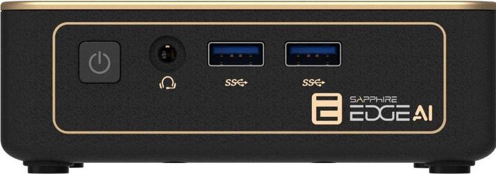 Image du produit Sapphire EDGE AI 370 Barebone AMD Ryzen AI 9 HX 370 2xSODIMM DDR5 3xM.2 (AMD Ryzen AI 9 HX 370)