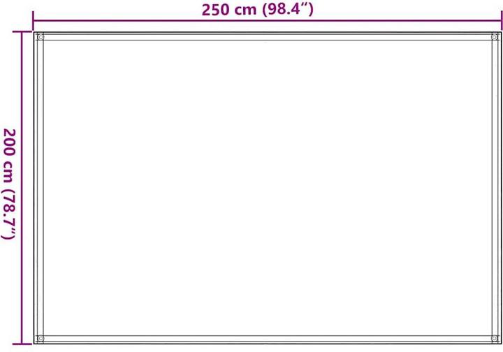 Image du produit vidaXL Zeltteppich