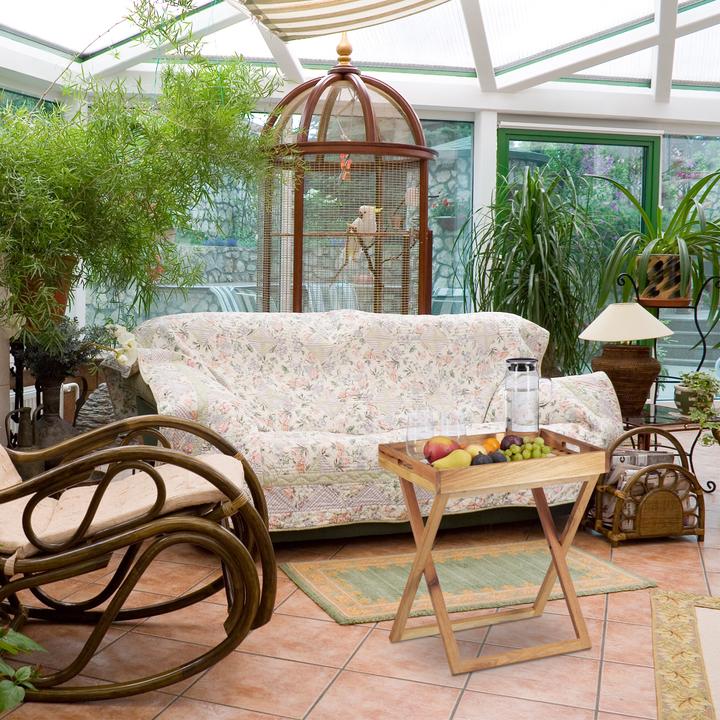 Produktbild Relaxdays Tabletttisch Walnuss