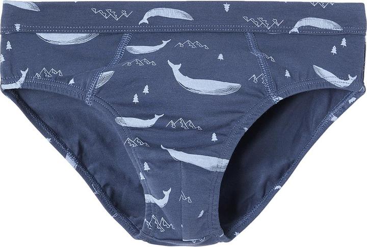 Image du produit Vertbaudet 7er-Pack Jungen Slips mit Bio-Baumwolle, Wale (128, paquet de 7)