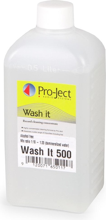 Actual product image Pro-Ject Wash it 500ml for approx. 670 records (Record player cleaning)
