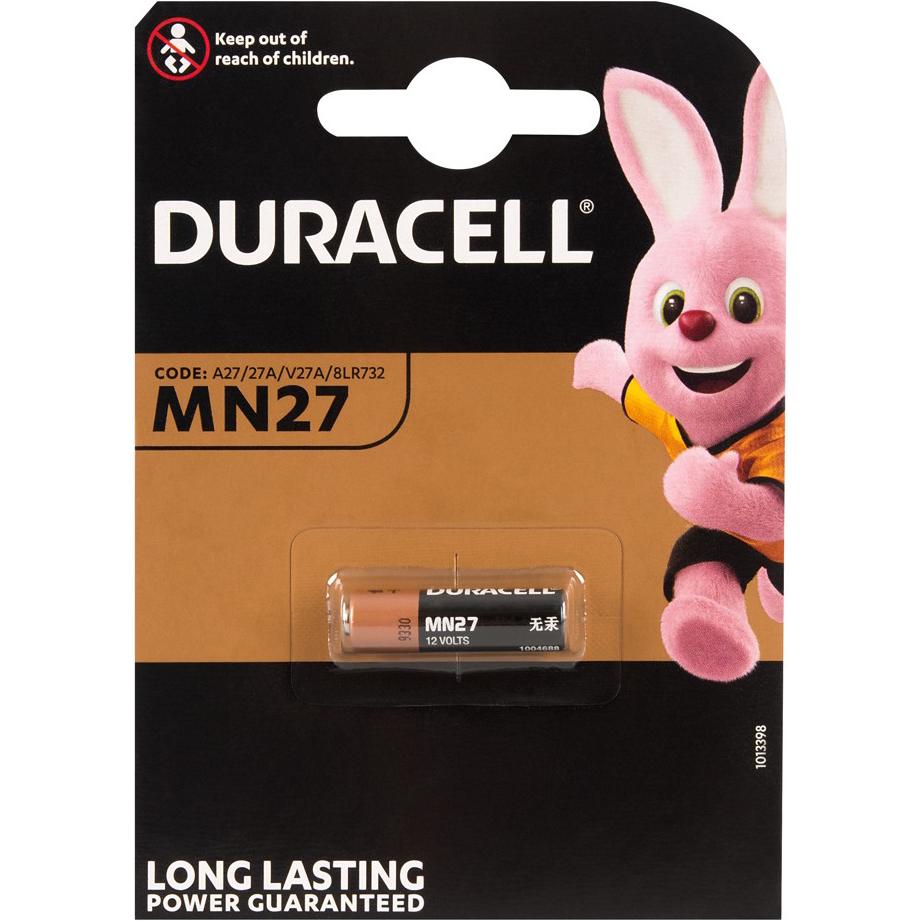 Duracell Batteria 27A 10x1 (1 pz., A27), Batterie + pile