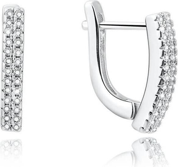 Immagine prodotto Beneto Orecchini in argento con cristalli trasparenti AGU1163 (L)