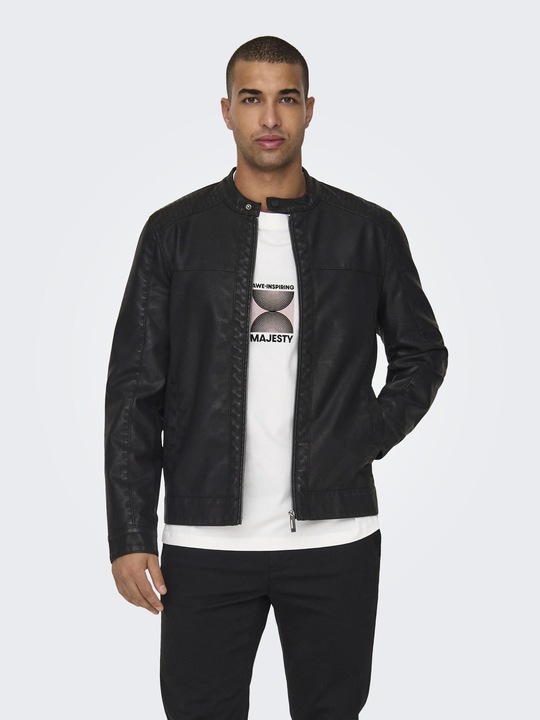 Produktbild Only & Sons Kunstleder Jacke (S)