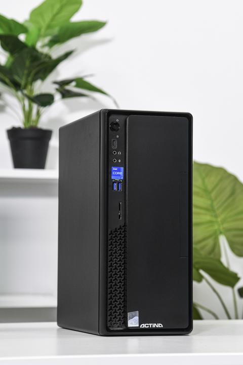 Actual product image Action 5901443313694 PC i3-10100 Mini Tower Intel® Core™ i3 8 GB DDR4-SDRAM 256 GB SSD Windows 11 Home Blac (Intel Core i3-10100, 8 GB, 256 GB, UHD Graphics 630)