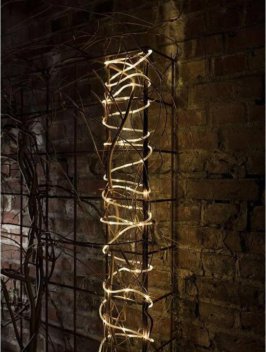 Actual product image Konstsmide rope light with timer Warm-W (5 m)