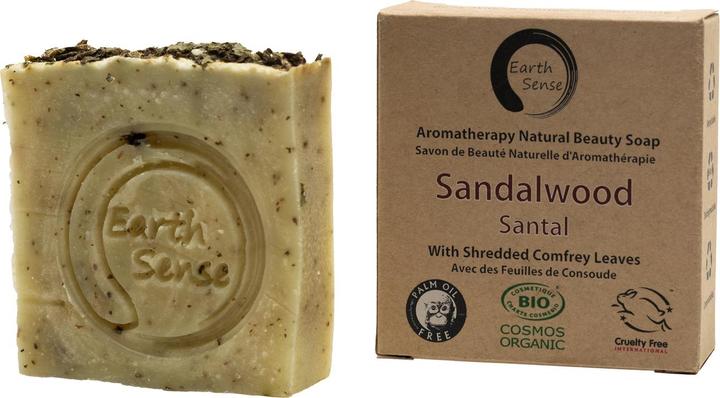 Produktbild Natura Punto Palmölfreie feste Bio-Seife, min. 72% kaltgepresste Öle, Sandelwood (Hartseife)