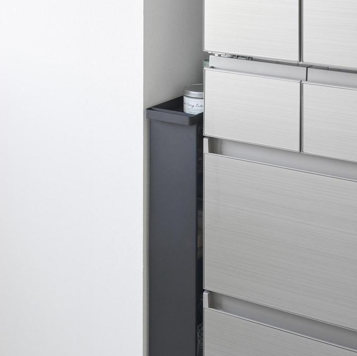 Actual product image Yamazaki Schlanker 4-stöckiger Aufbewahrungswagen TOWER