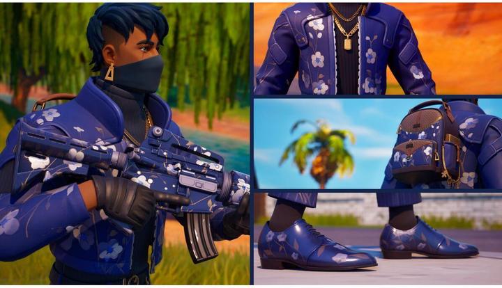 Actual product image Sony PS5 Digital 825GB + Fortnite Flowering Chaos