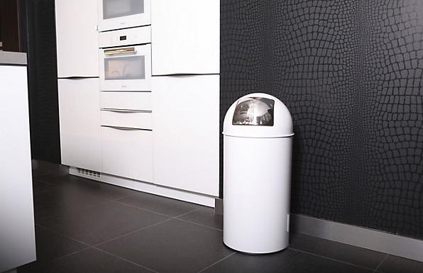 Image du produit kaiserkraft Abfallsammler mit Push-Deckel (40 l)