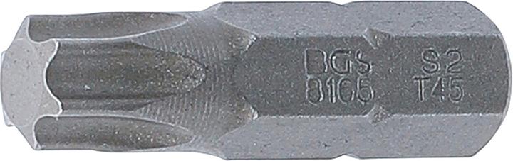 Actual product image BGS Bit 8 mm (5/16") Drive T-Star (for Torx) T45 (T-profile)