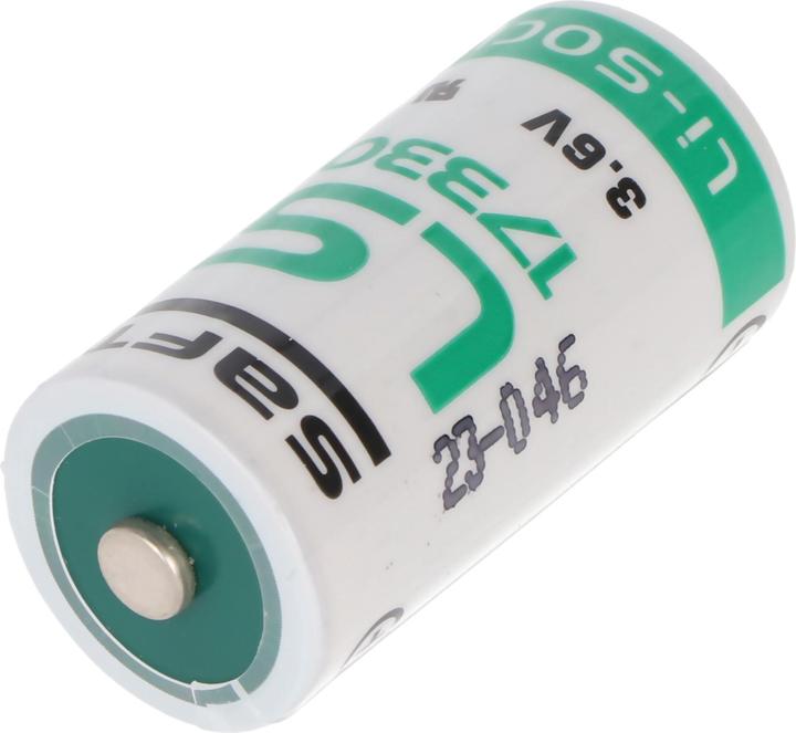 Actual product image Saft Battery LS-17330 3.6 V 2.1 Ah (1 pcs., C, 2100 mAh)