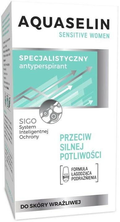 Produktbild Aa - Aquaselin Intensive Women Specialist Anti-Perspirant Specialist Antiperspirant Against Strong (Roll-on, 50 ml)