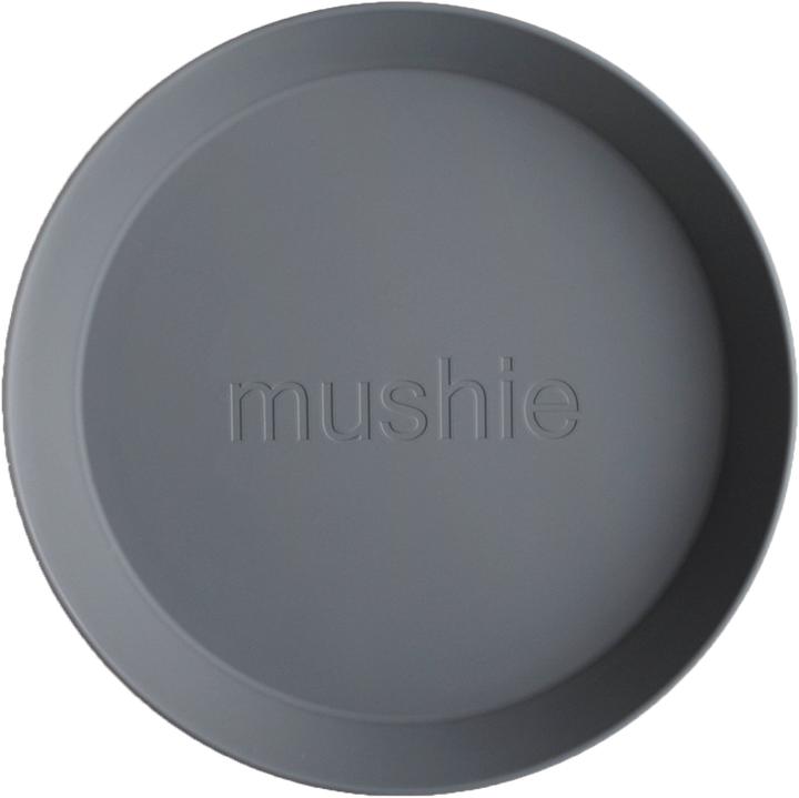 Immagine prodotto Mushie Set di 2 piastre per bambini Round Smoke