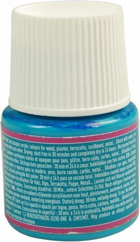 Productafbeelding Pebeo Deco Matte Acryl Kleuren (Caribisch Blauw, 45 ml)