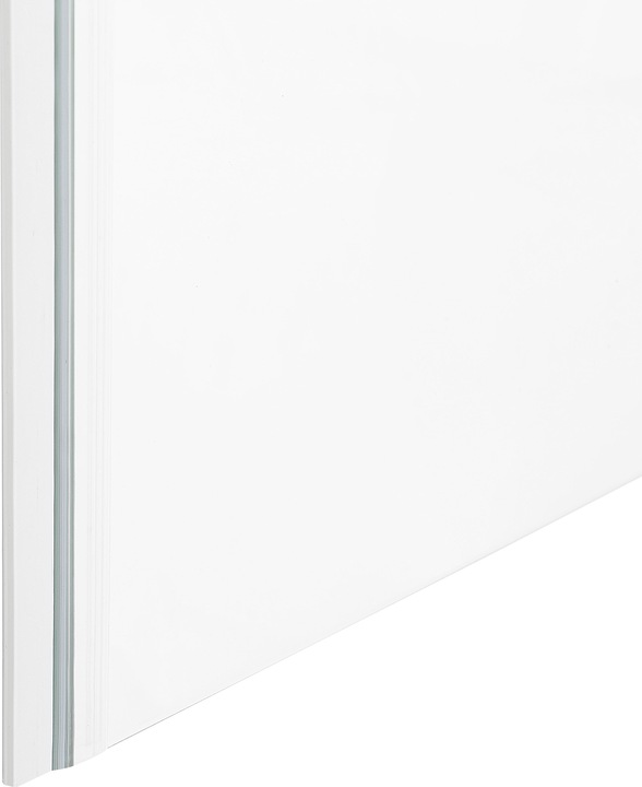 Image du produit Beliani Paroi de douche en verre trempé 70 x 70 x 185 cm argent DARLI (70 cm, 70 cm, 185 cm)