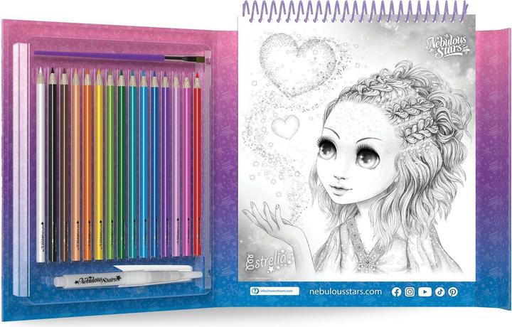 Produktbild Nebulous Stars Nebelsterne Aquarellbuch-Set