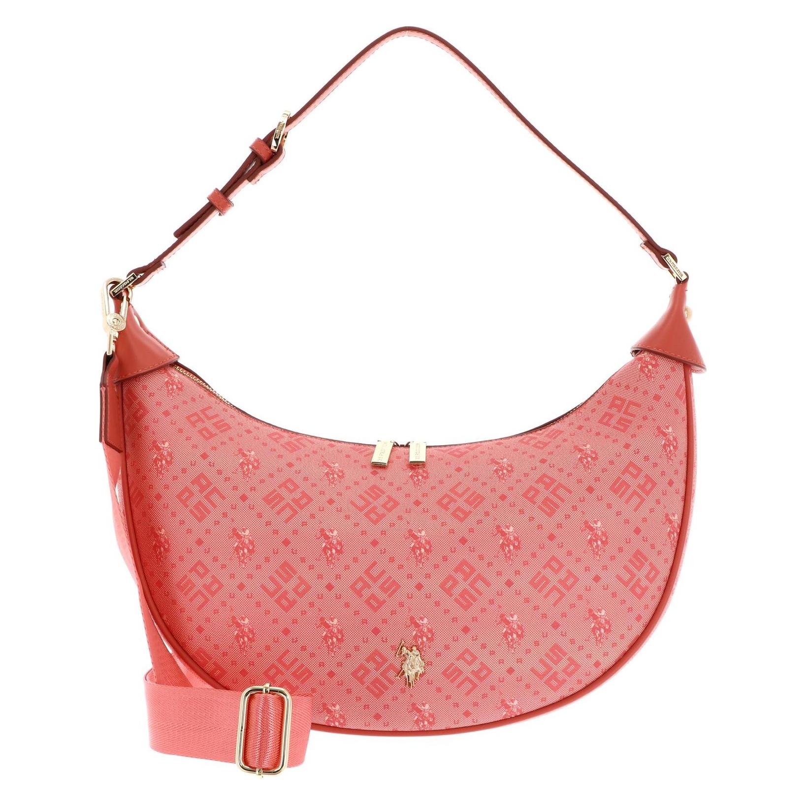 U.S. Polo, Damen, Handtasche, New Hampton Hobo Bag, Rot