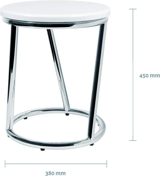 Actual product image Libaro Runder Badhocker