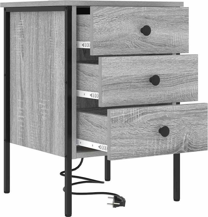 Produktbild vidaXL Bettnachttisch Ablage (42 x 41 x 61 cm)