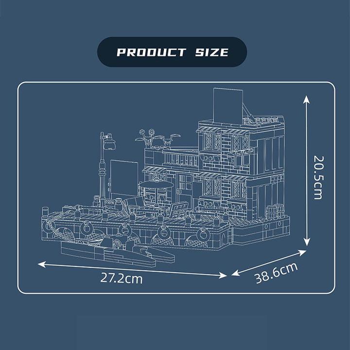 Image du produit Mould King Restaurant Seaside