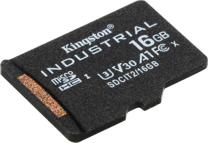 Productafbeelding Kingston microSDHC Industrieel (16 GB, microSDHC, U3, UHS-I)