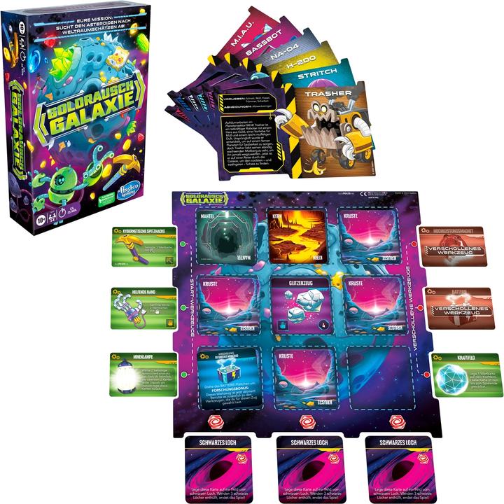 Actual product image Hasbro Gaming Gold rush galaxy, d (German, 2 - 6 Players)