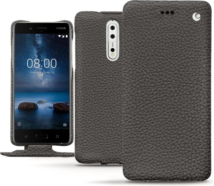 Noreve Lederschutzhülle vertikal (Nokia 8)