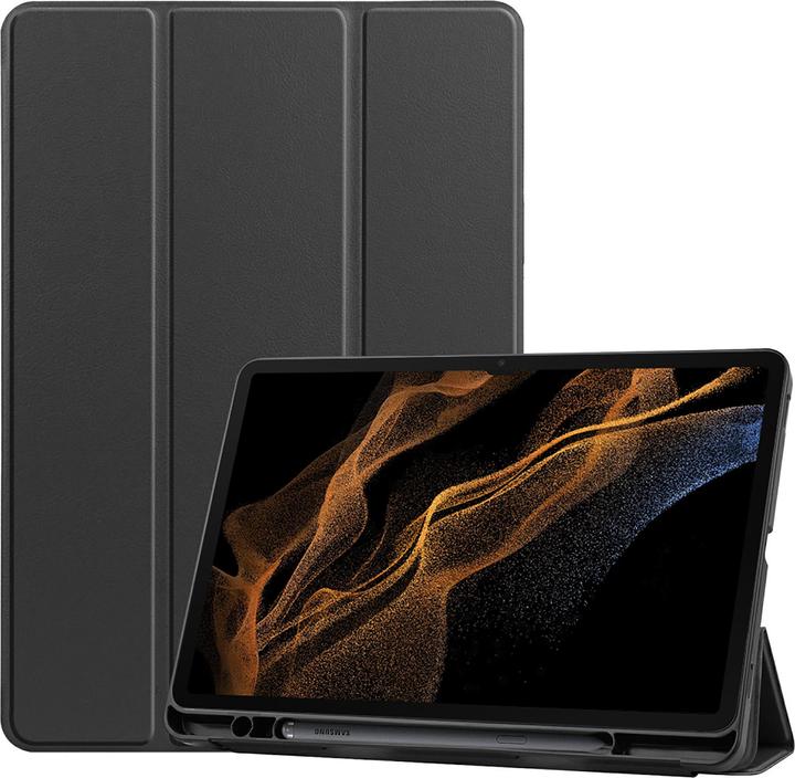 Produktbild Cazy Premium Smart Hülle Kompatibel mit Samsung Galaxy Tab S8 Ultra - Schutz Etui Hülle mit Stifthalter - (Galaxy Tab S8 Ultra)