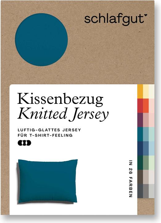 Produktbild schlafgut Knitted Jersey (Duvetbezug, 60 x 80 cm)
