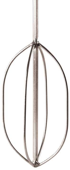 Berg STIRRING WHISK RBA 140 S - ARDEX 140X600 HEX10 HOLDER