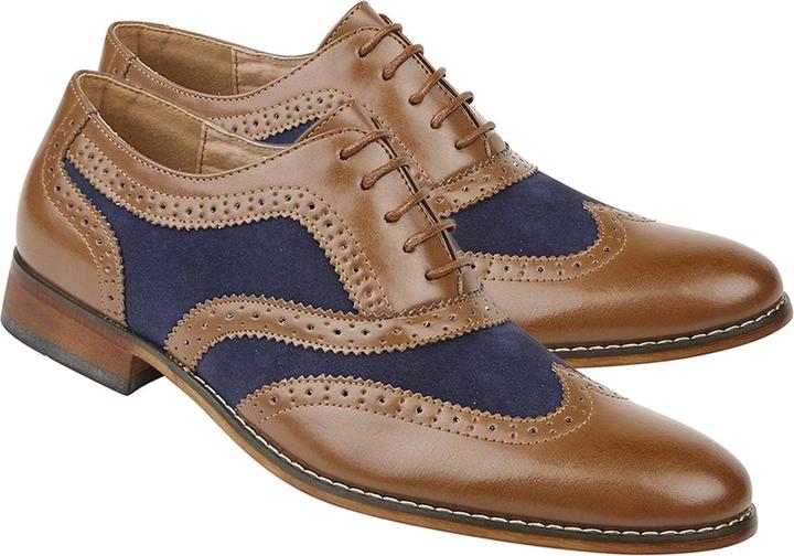 Produktbild Roamers Jungen Schnürschuhe mit Lochmuster (35)