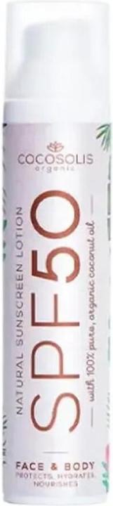 Actual product image Cocosolis Natural Sunscreen Lotion (SPF 50, 100 ml)