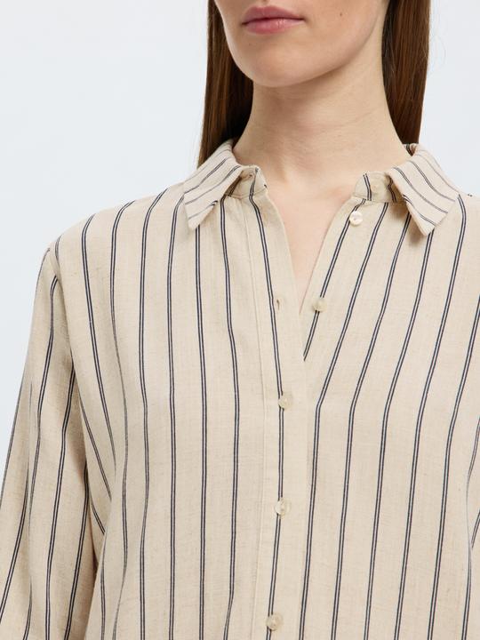 Produktbild Selected Streifen Langarmhemd (36)