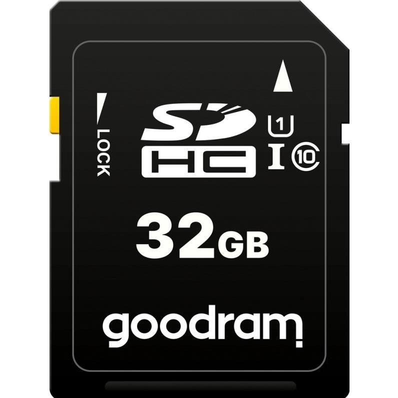 Thumbnail - Goodram S1A0-0320R12 Speicherkarte (32 GB, Klasse 10, Klasse U1, V10, Speicherkarte) (32 GB, SDHC, U1, UHS-I), Speicherk...
