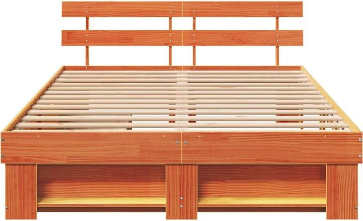 Actual product image vidaXL Holzbett (150 x 200 cm)