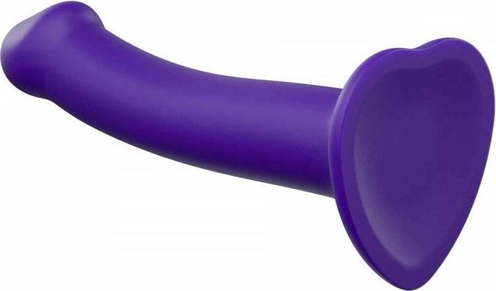 Actual product image Strap-on-me Semi-Realistic Dual Density Bendable Dildo Purple S