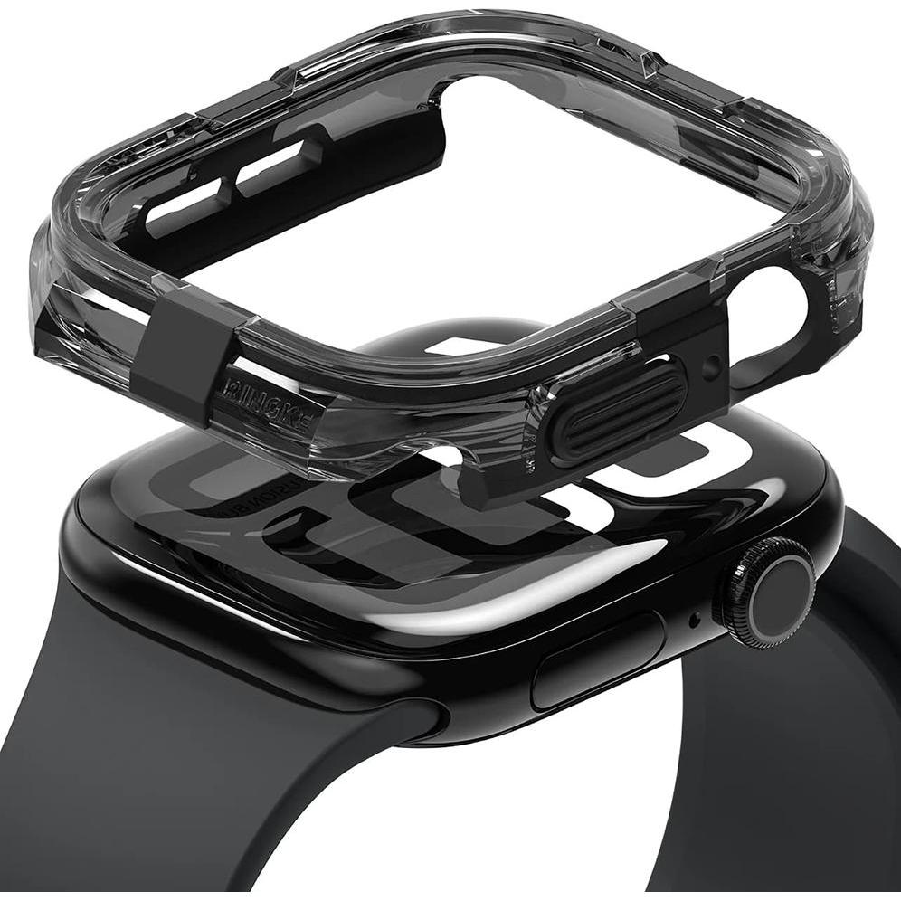 Ringke Fusion Bumper Case for Apple Watch 10 46mm - Black, Smartwatch Zubehör, Schwarz