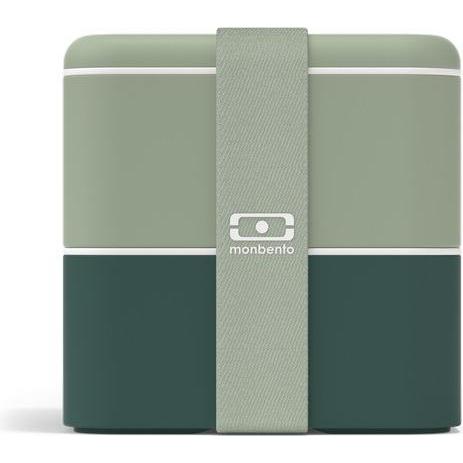 Monbento Quadrato - Una Bento Box, Portapranzo, Verde