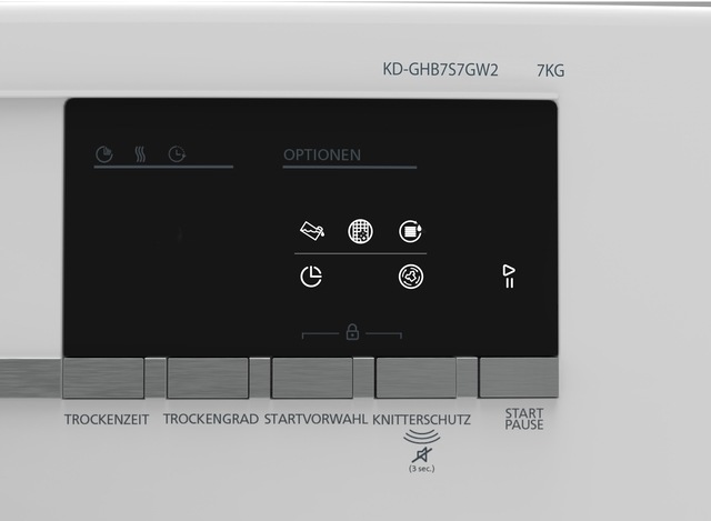 Actual product image Sharp KD-GHB7S7GW2-CH (7 kg, Right)